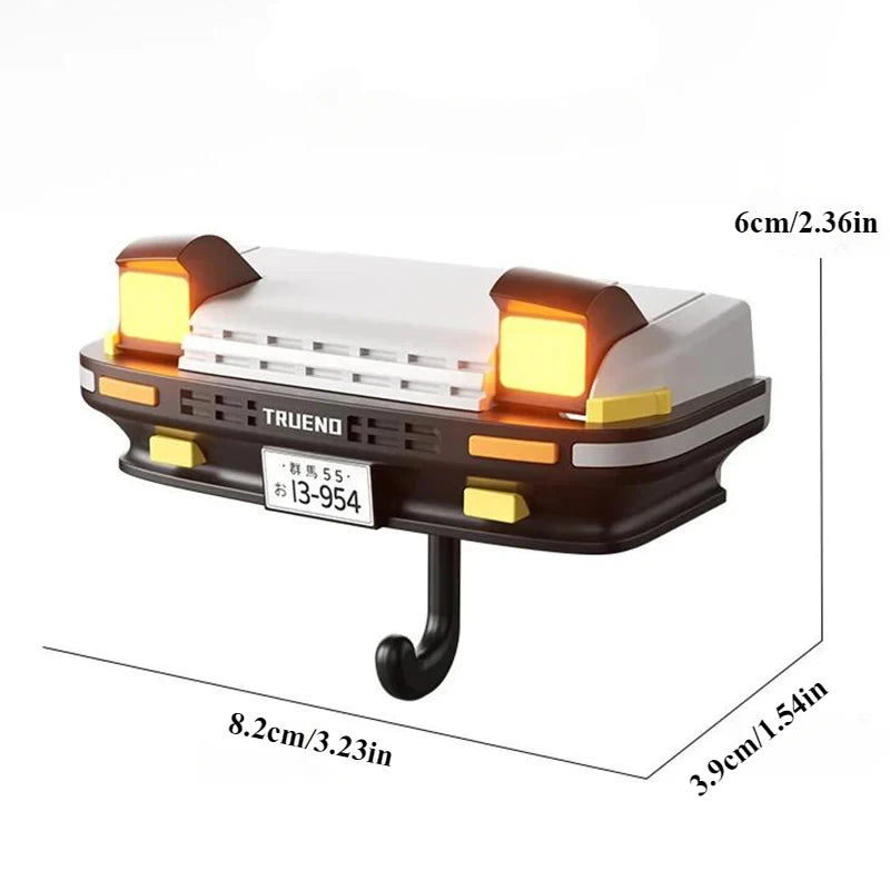 Auto Scheinwerfer Schlüsselhalter – Wandmontierter Haken für Auto-Fans | Geschenkidee