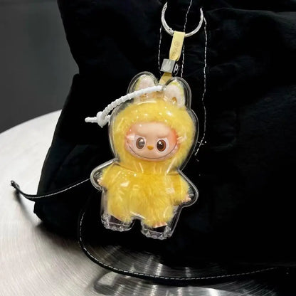 Labubu 4.0 – Transparente Schutzhülle - staubdicht & stylisch