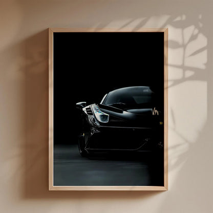 Berühmte Autos Poster – Supercar Leinwanddruck für Wohnzimmer, Büro & Home Dekoration (ohne Rahmen)