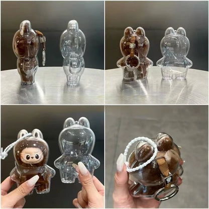 Labubu 4.0 – Transparente Schutzhülle - staubdicht & stylisch