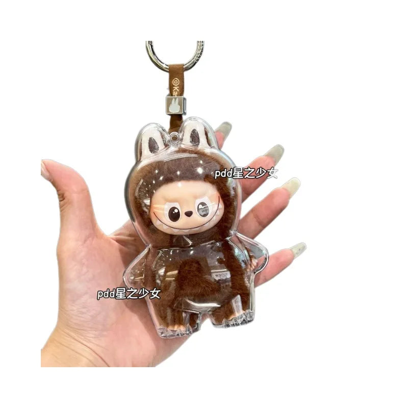 Labubu 4.0 – Transparente Schutzhülle - staubdicht & stylisch