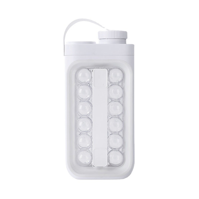 2-in-1 Eiswürfelform & Wasserflasche – Frische Eiswürfel. Überall. Jederzeit. ❄️