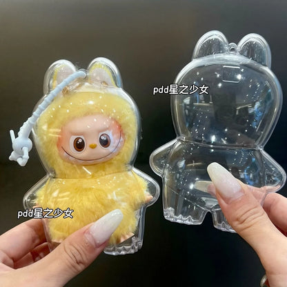 Labubu 4.0 – Transparente Schutzhülle - staubdicht & stylisch