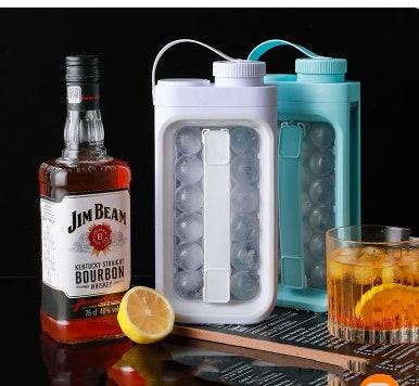 2-in-1 Eiswürfelform & Wasserflasche – Frische Eiswürfel. Überall. Jederzeit. ❄️